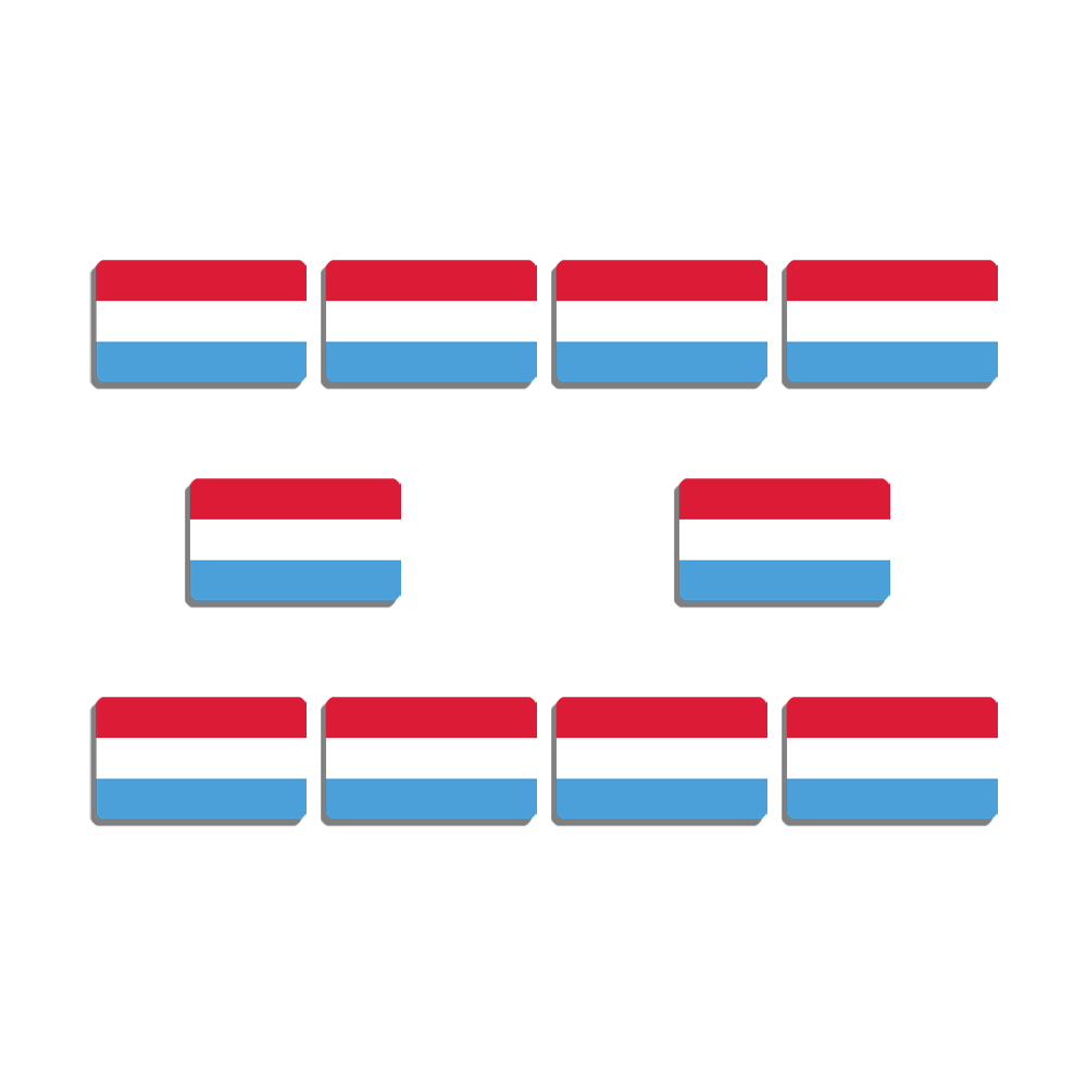10Pcs/Lot Luxembourg Flag Brooch Acrylic Lapel Pin For Women And Men Patriotic Backpacks Clothes Decor Party Badge Jewelry Gift
10Pcs/Lot Luxembourg Flag Brooch Acrylic Lapel Pin For Women And Men Patriotic Backpacks Clothes Decor Party Badge Jewelry Gift