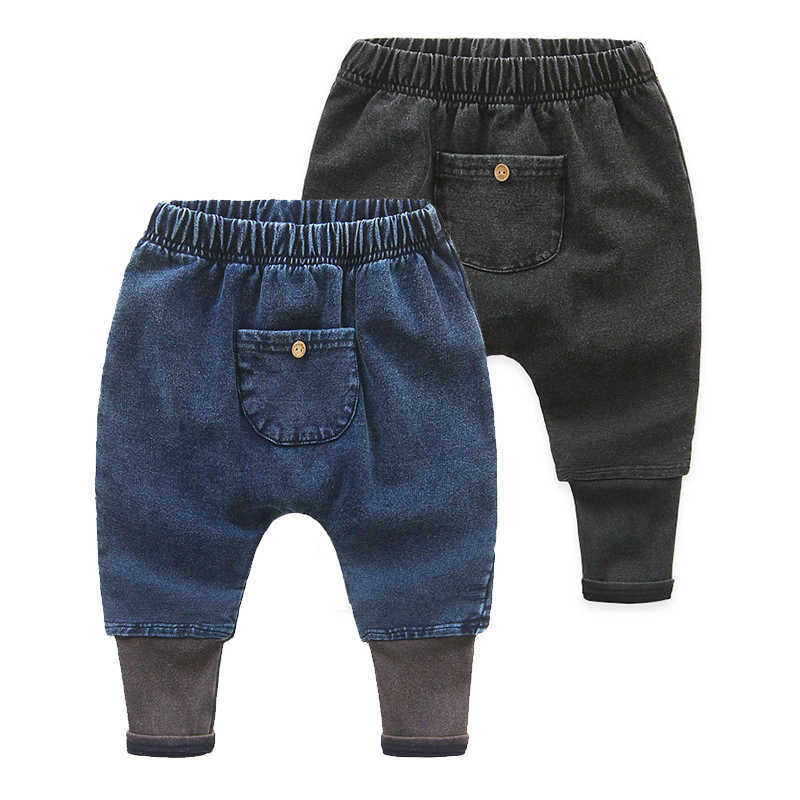 Winter Warm Casual 3 4-8 9 10 Years Children Elastic Baby Kids Patchwork Pocket Long Denim Plus Velvet Harem Pants For Boys 210701, Dark grey
Winter Warm Casual 3 4-8 9 10 Years Children Elastic Baby Kids Patchwork Pocket Long Denim Plus Velvet Harem Pants For Boys 210701, Dark grey