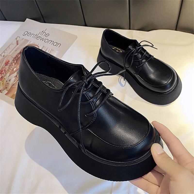 Dress Shoes 2021 Spring And Summer Japanese Lolita JK Uniform Leather Round Head Thick-soled Mary Jane Female, Black
Dress Shoes 2021 Spring And Summer Japanese Lolita JK Uniform Leather Round Head Thick-soled Mary Jane Female, Black