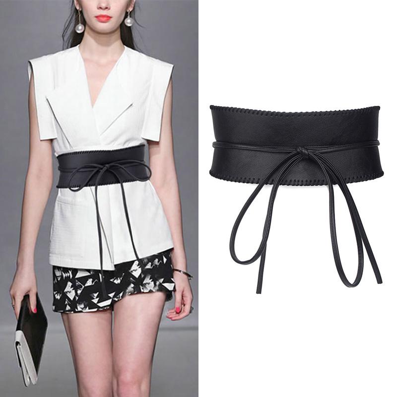 Belts Corset Belt 2022 Fashion Imitated Leather Wide Female DIY Lace-up Black Bowknot Waistband Self Tie Dress Waist, Black;brown
Belts Corset Belt 2022 Fashion Imitated Leather Wide Female DIY Lace-up Black Bowknot Waistband Self Tie Dress Waist, Black;brown