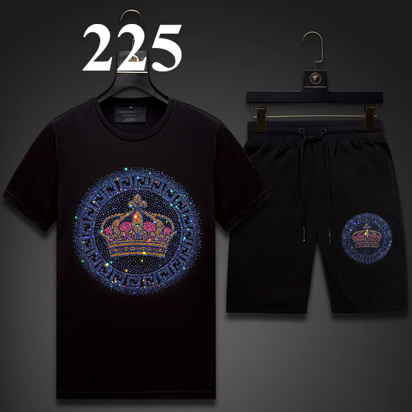 rhinestone mercerized and cotton tshirt silk shorts tracksuit casual tops bottoms men piece set for summer uhxr, 225
rhinestone mercerized and cotton tshirt silk shorts tracksuit casual tops bottoms men piece set for summer uhxr, 225