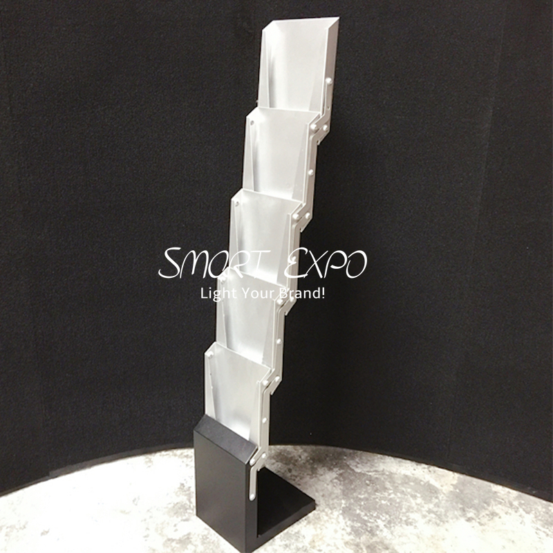 Premium Brochure Stand Advertising Display Literature Dispenser