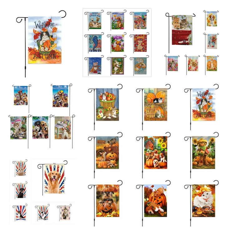 Animal series dog cat Garden flag courtyard Flags welcome yard Banner linen material 500pcs/lot T10I80
Animal series dog cat Garden flag courtyard Flags welcome yard Banner linen material 500pcs/lot T10I80