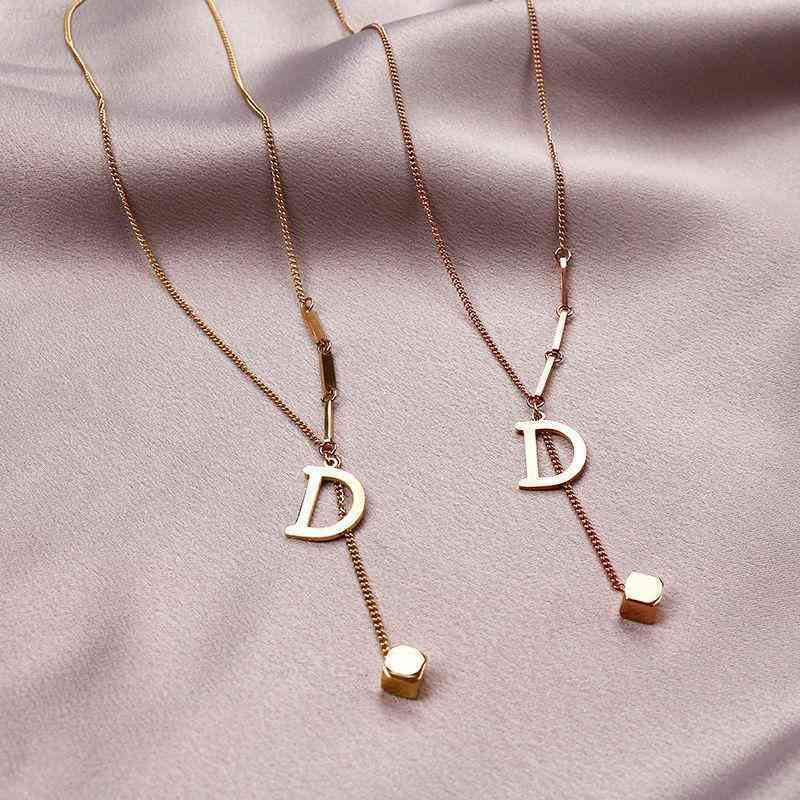 Pendant Necklace High Quality Titanium Steel Design Necklaces Men and Women Fashion All-match Jewelry Pendants
Pendant Necklace High Quality Titanium Steel Design Necklaces Men and Women Fashion All-match Jewelry Pendants