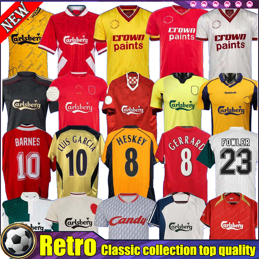 classic Treasures Soccer Jerseys 04 05 85 86 08 09 2010 DALGLISH HESKEY Mens FOWLER GERRARD TORRES KUYT 1993 1995 Football Shirt rétro Suarez McManaman top thai quality, 08-09 home
classic Treasures Soccer Jerseys 04 05 85 86 08 09 2010 DALGLISH HESKEY Mens FOWLER GERRARD TORRES KUYT 1993 1995 Football Shirt rétro Suarez McManaman top thai quality, 08-09 home