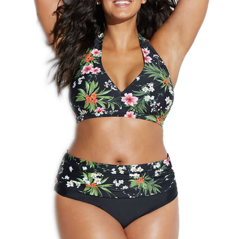Plus Size Bikini 2021 Swimwear Women Swimsuit Push Up Biquini High Waist Floral Print Sexy Bikinis Set Bathing Suit Big Size 4XL, 18072
Plus Size Bikini 2021 Swimwear Women Swimsuit Push Up Biquini High Waist Floral Print Sexy Bikinis Set Bathing Suit Big Size 4XL, 18072