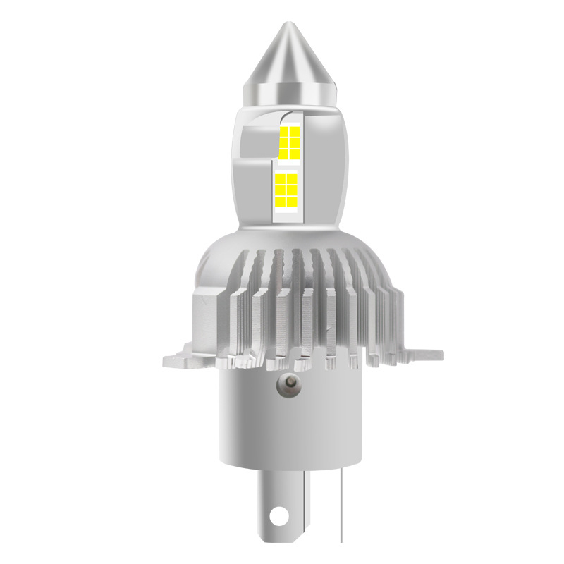 M3 Bullet Shape LED Headlight H4 H4L Universal Car Lamp High Beam Bulb 6500K Lights