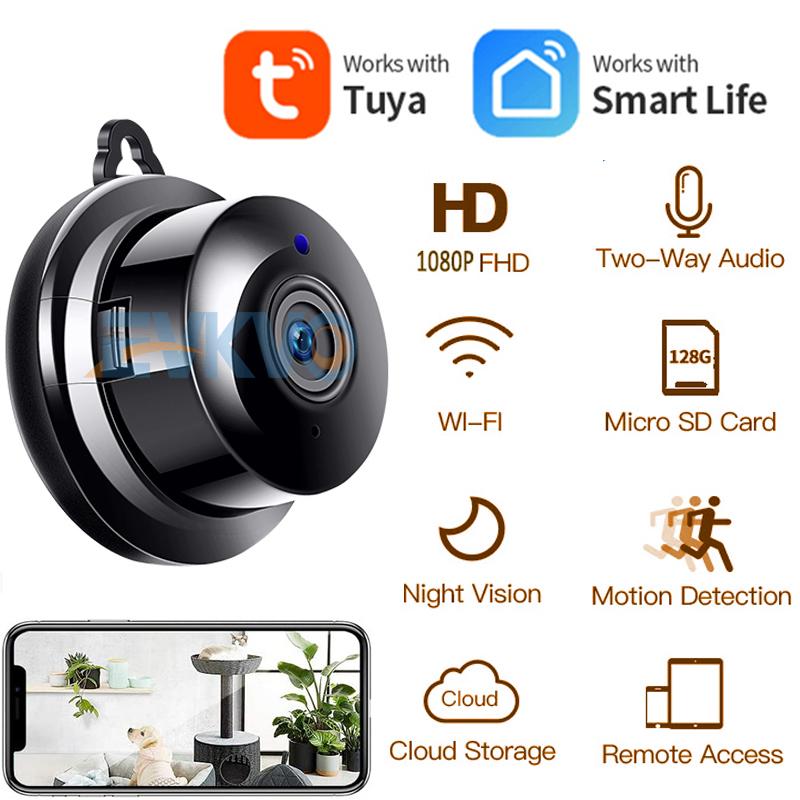 Mini Cameras Tuya Smart Life 1080P IP Camera WIFI Security Home House Nanny Video Surveillance CCTV Indoor Wireless 2MP HD Night Vision
Mini Cameras Tuya Smart Life 1080P IP Camera WIFI Security Home House Nanny Video Surveillance CCTV Indoor Wireless 2MP HD Night Vision
