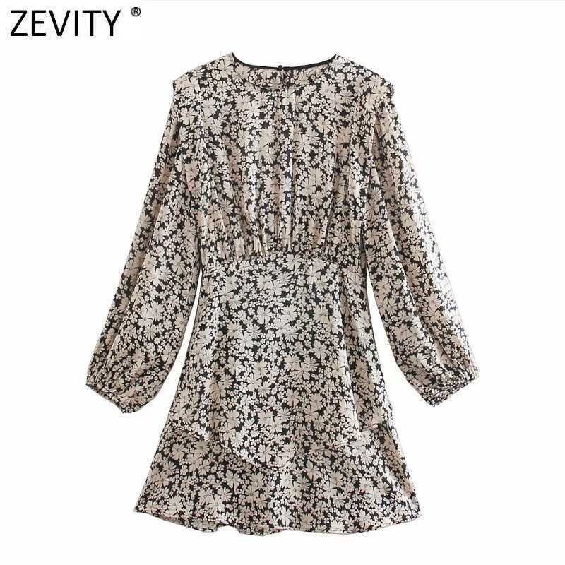 Zevity Women Vintage O Neck Floral Print Waist Pleats Mini Dress Female High Street Long Sleeve Party Vestido DS5025 210603, As pic ds5025o
Zevity Women Vintage O Neck Floral Print Waist Pleats Mini Dress Female High Street Long Sleeve Party Vestido DS5025 210603, As pic ds5025o