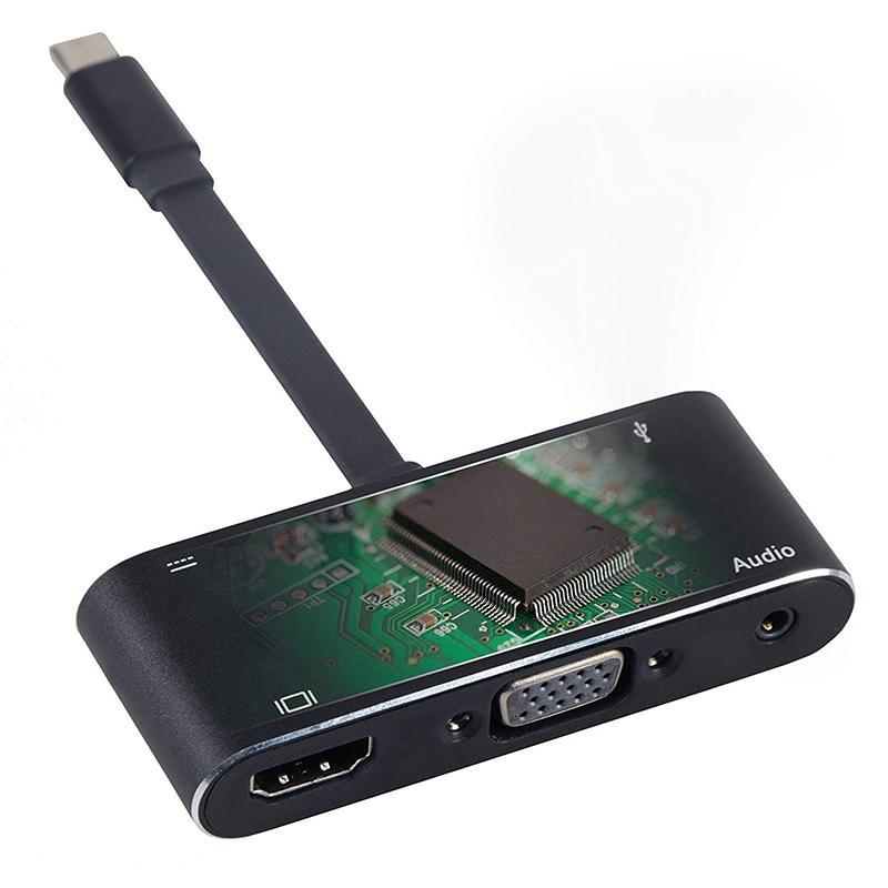 Audio Cables & Connectors 5 In 1 USB C To Adapter 4K Type-C /VGA/Audio/ Converter For Laptop Macbook Nintend Switch R25
Audio Cables & Connectors 5 In 1 USB C To Adapter 4K Type-C /VGA/Audio/ Converter For Laptop Macbook Nintend Switch R25