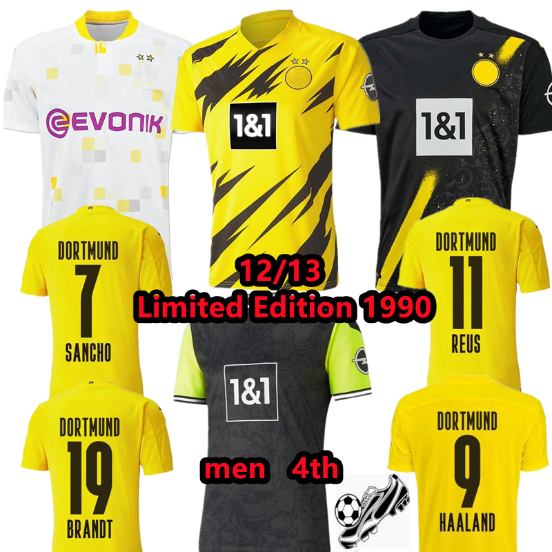 Limited Edition 1990 soccer jersey HAALAND REUS Borussia 21 22 Dortmund 4th 2021 football shirts BELLINGHAM HUMMELS SANCHO BRANDT PLSZCZEK 1, Black;yellow
Limited Edition 1990 soccer jersey HAALAND REUS Borussia 21 22 Dortmund 4th 2021 football shirts BELLINGHAM HUMMELS SANCHO BRANDT PLSZCZEK 1, Black;yellow
