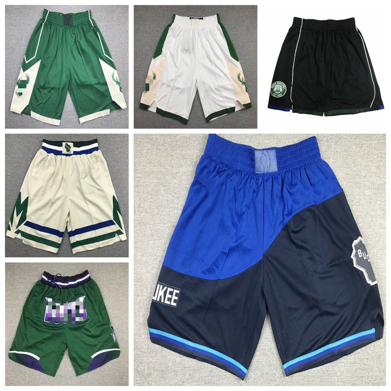 Team Just Don Basketball Shorts Sport Pants Sweatpants Classic Zipper pockets MilwaukeeBucksstitched Logos White Blue Green Black
Team Just Don Basketball Shorts Sport Pants Sweatpants Classic Zipper pockets MilwaukeeBucksstitched Logos White Blue Green Black