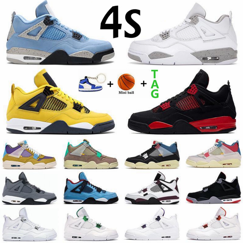 University Blue 4 Guava Ice 4s Basketball Shoes White Sail Noir Black Cat Paris TS Men Cool Grey Red Metallic What The Royalty Toro Bravo Sneakers Size 36-47, Box
University Blue 4 Guava Ice 4s Basketball Shoes White Sail Noir Black Cat Paris TS Men Cool Grey Red Metallic What The Royalty Toro Bravo Sneakers Size 36-47, Box