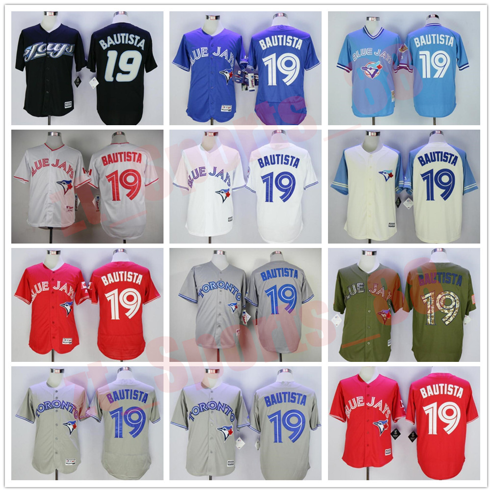 Men Wome youth Retire 1993 Vintage 19 Jose Bautista Baseball Jersey Pullover Flexbase Cool Base All Stitching Team Color Red White Blue Grey, As shown in illustration
Men Wome youth Retire 1993 Vintage 19 Jose Bautista Baseball Jersey Pullover Flexbase Cool Base All Stitching Team Color Red White Blue Grey, As shown in illustration
