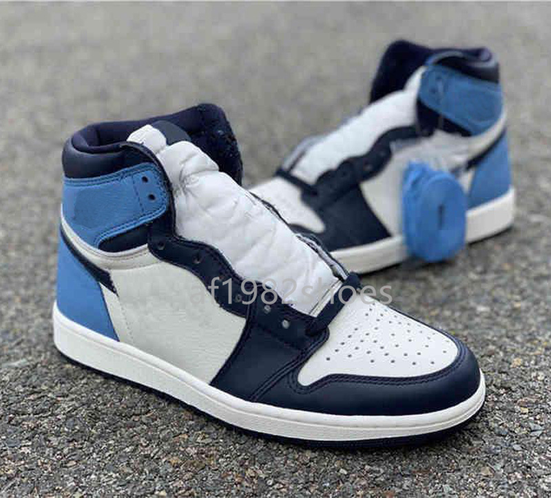 2021 Mens Womens 1s jumpman Basketball Shoes Obsidian University Blue 1 High OG Sport Sneakers Trainers
2021 Mens Womens 1s jumpman Basketball Shoes Obsidian University Blue 1 High OG Sport Sneakers Trainers