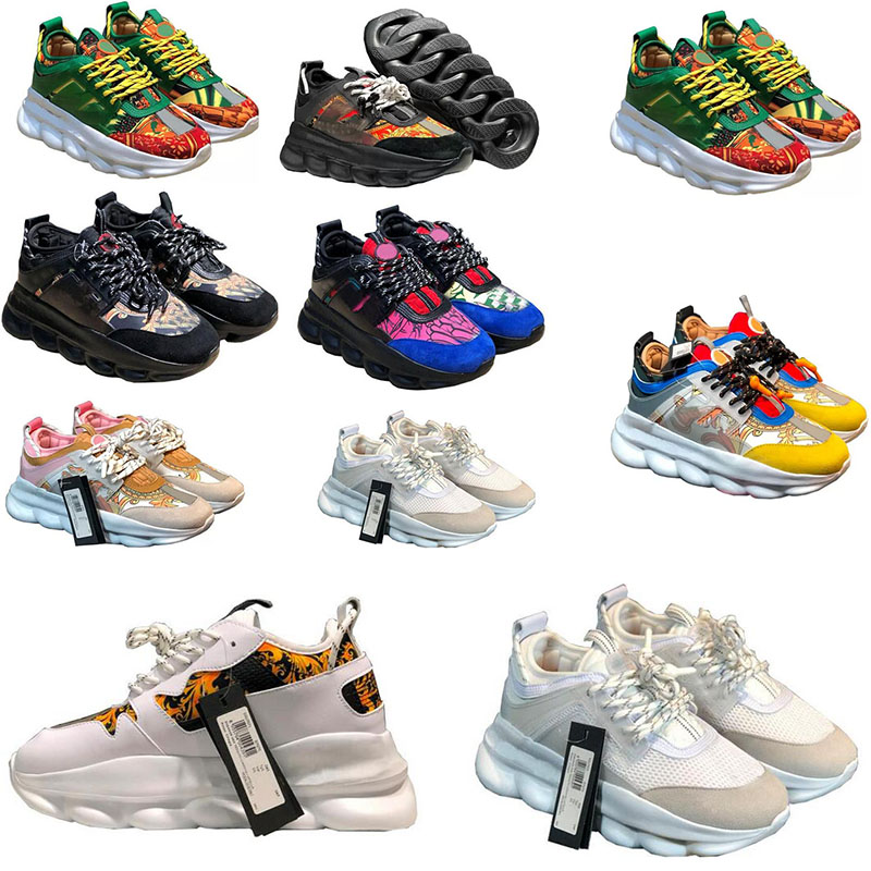 2022 Italian reflex high chain reaction casual shoes designer three black white multicolor suede red blue yellow fluorine tan men and women
2022 Italian reflex high chain reaction casual shoes designer three black white multicolor suede red blue yellow fluorine tan men and women