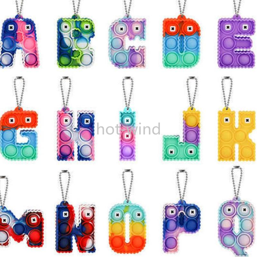 Sensory Fidget Bubble Key Ring Alphabet 26 Letters Shape Push Bubbles Board Keychain Finger Puzzle Charm Tie Dye Rainbow Bag Hanging For Par
Sensory Fidget Bubble Key Ring Alphabet 26 Letters Shape Push Bubbles Board Keychain Finger Puzzle Charm Tie Dye Rainbow Bag Hanging For Par