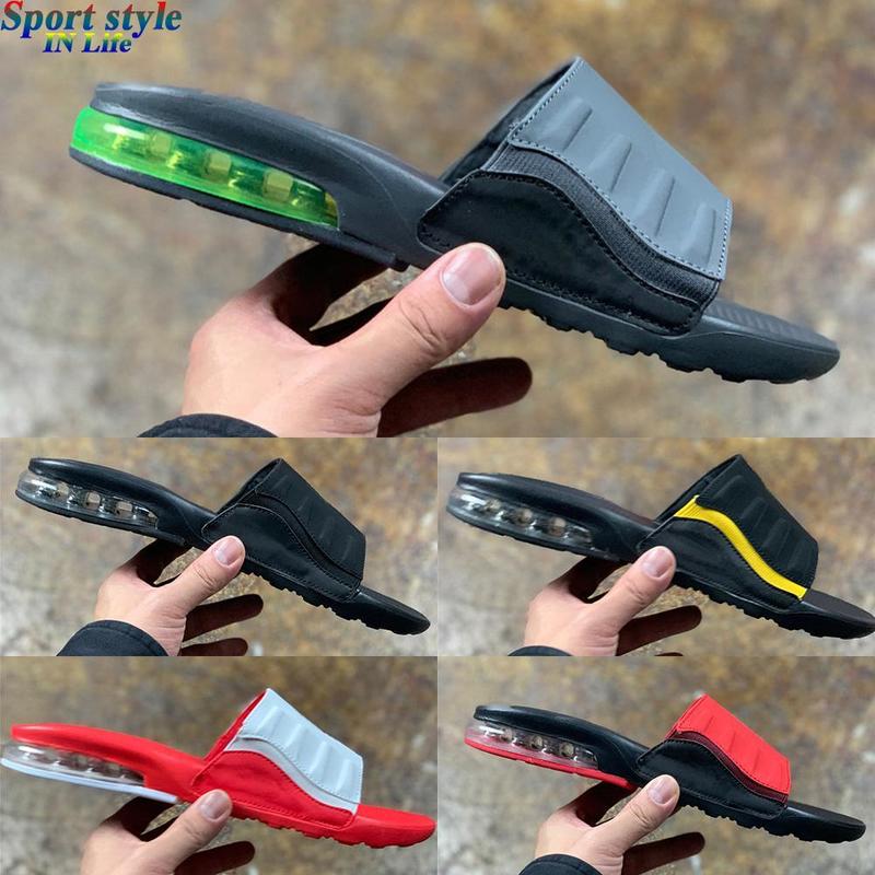 2021 Max Camden Dark Volt Slide Cushion Slippers Men Women Black Green University Red Yellow Rubber Designer Shoes Sandals Blade Am Cheap
2021 Max Camden Dark Volt Slide Cushion Slippers Men Women Black Green University Red Yellow Rubber Designer Shoes Sandals Blade Am Cheap