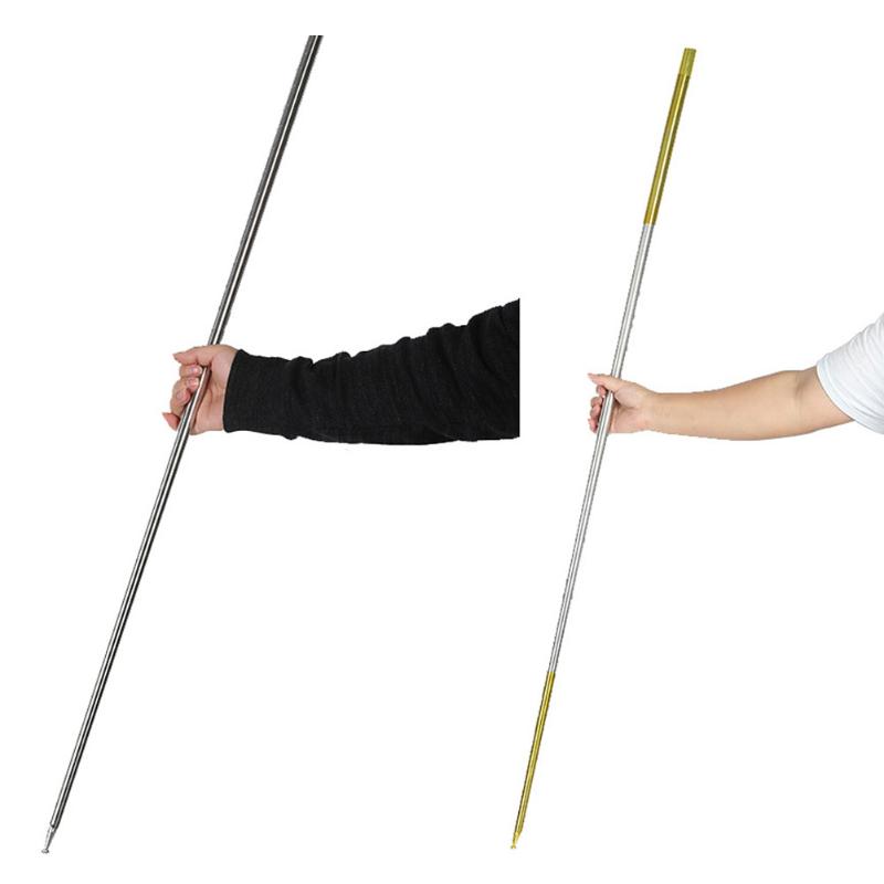 Trekking Poles 11m Metal Magic Pocket Staff Portable Stick Arts Rod Pole Magicians Trick