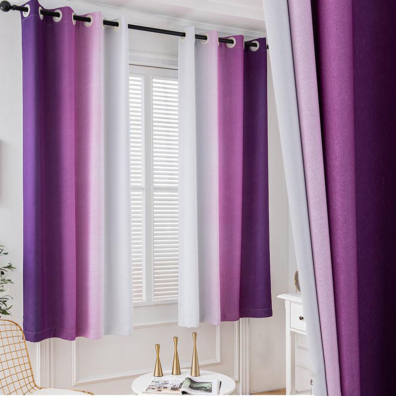 Curtain & Drapes Purple Gradient High Blackout Curtains For Living Room Bedroom High-precision Blinds Kitchen Small Window Decor #4
Curtain & Drapes Purple Gradient High Blackout Curtains For Living Room Bedroom High-precision Blinds Kitchen Small Window Decor #4