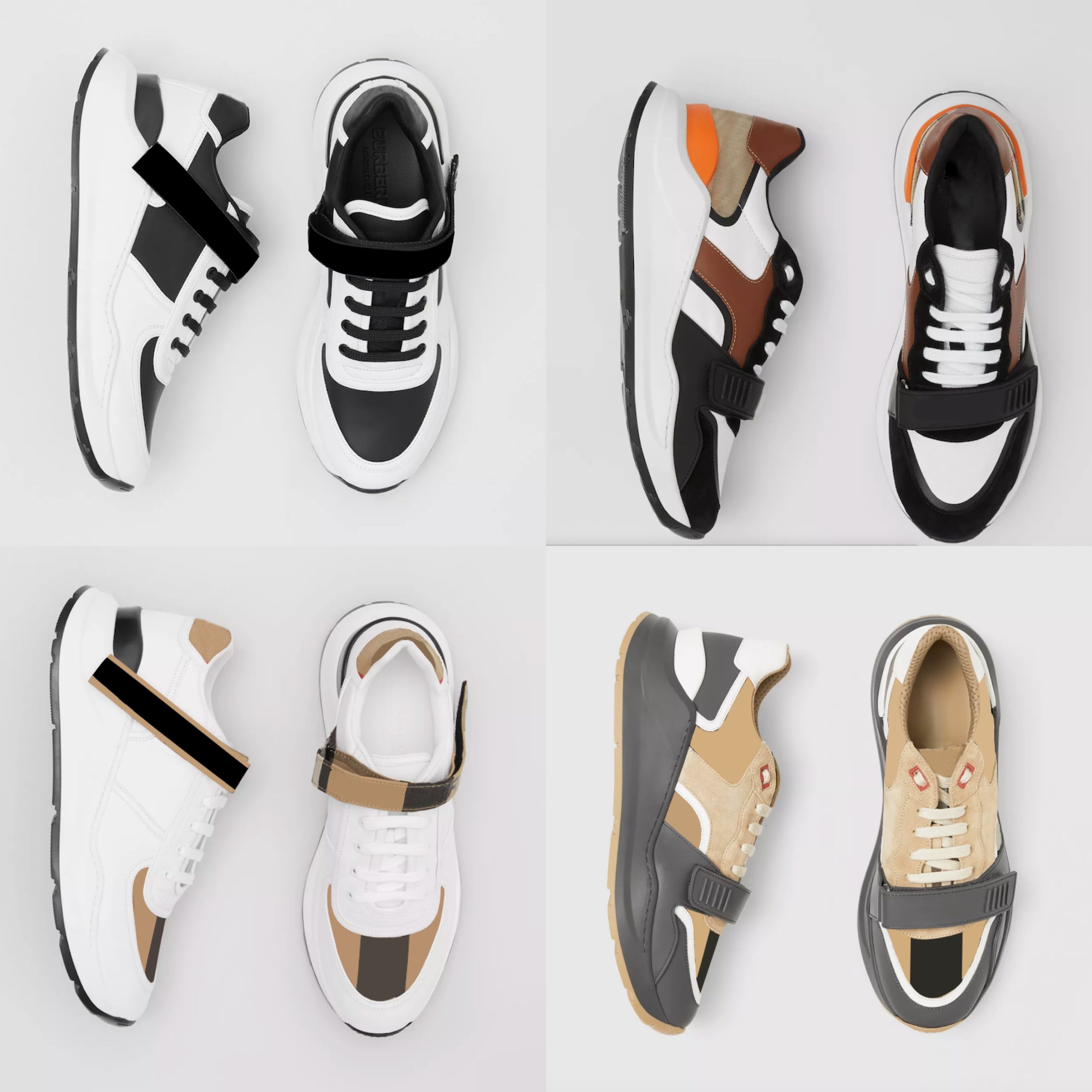 2021 Designer Mens Vintage Check Sneakers Women Nylon Suede Shoes Platform Trainers Beige Leather Lace-up Runner Causal Shoes With Box 281, Color 2
2021 Designer Mens Vintage Check Sneakers Women Nylon Suede Shoes Platform Trainers Beige Leather Lace-up Runner Causal Shoes With Box 281, Color 2