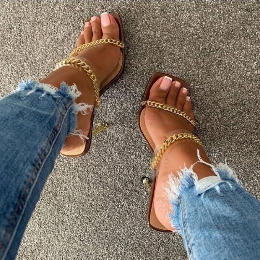 Summer Women Sandals Square Toe Ladies Heel Mules Clear PVC Transparent High Heels Slippers Female Fashion Chain Shoes Woman er54wurdtjrstj, Dlt-h black
Summer Women Sandals Square Toe Ladies Heel Mules Clear PVC Transparent High Heels Slippers Female Fashion Chain Shoes Woman er54wurdtjrstj, Dlt-h black