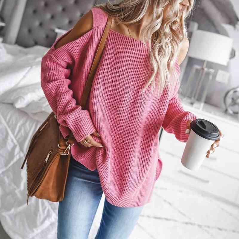 Autumn Winter Fluffy Pink Knitted Sweater Womens Plus Size Thin Knitting Pullover Jumpers Casual Off Shoulder Ribbed 210603
Autumn Winter Fluffy Pink Knitted Sweater Womens Plus Size Thin Knitting Pullover Jumpers Casual Off Shoulder Ribbed 210603