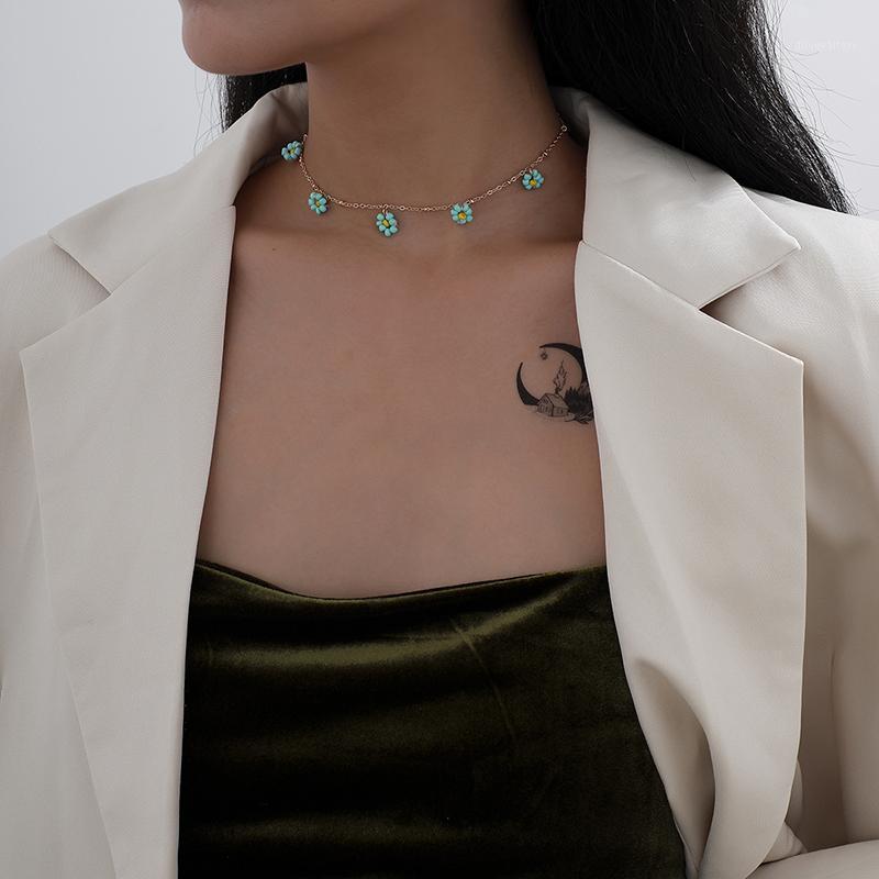 Korean Daisy Flower Choker Necklace For Women Boho Acrylic Clavicle Chain Short Necklaces Fashion Jewelry 2021 Trend Vintage Chains
Korean Daisy Flower Choker Necklace For Women Boho Acrylic Clavicle Chain Short Necklaces Fashion Jewelry 2021 Trend Vintage Chains