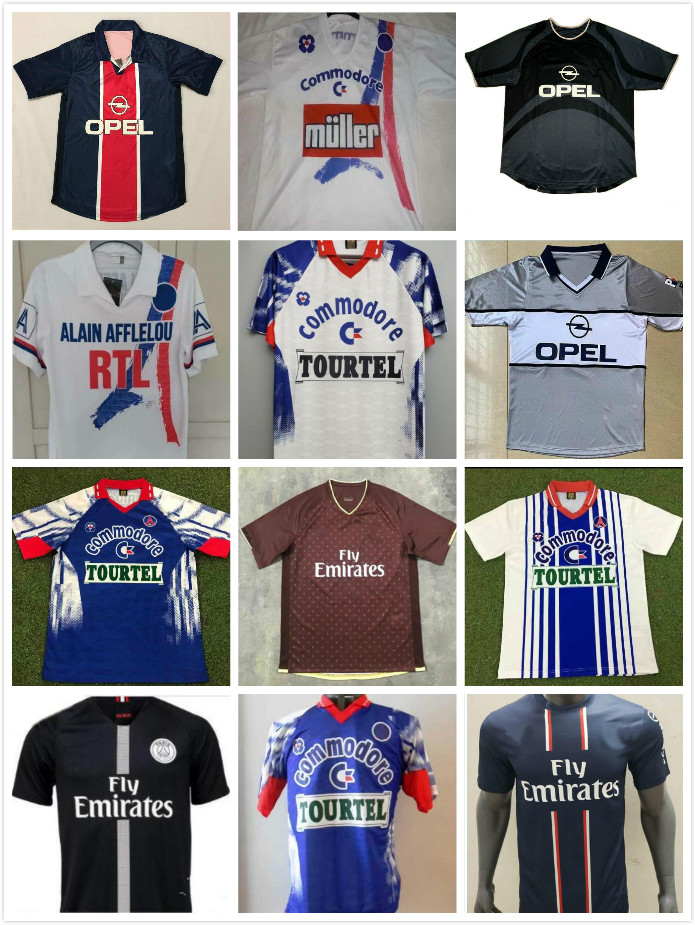 #10 Ronaldinho 2002 2003 Paris Retro OKOCHA soccer Jerseys WEAH PAULETA IBRAHIMOVIC classic Vintage football shirt 06 07 1213 #32 Beckham MENEZ T.SILVA MATUIDI, Beige
#10 Ronaldinho 2002 2003 Paris Retro OKOCHA soccer Jerseys WEAH PAULETA IBRAHIMOVIC classic Vintage football shirt 06 07 1213 #32 Beckham MENEZ T.SILVA MATUIDI, Beige