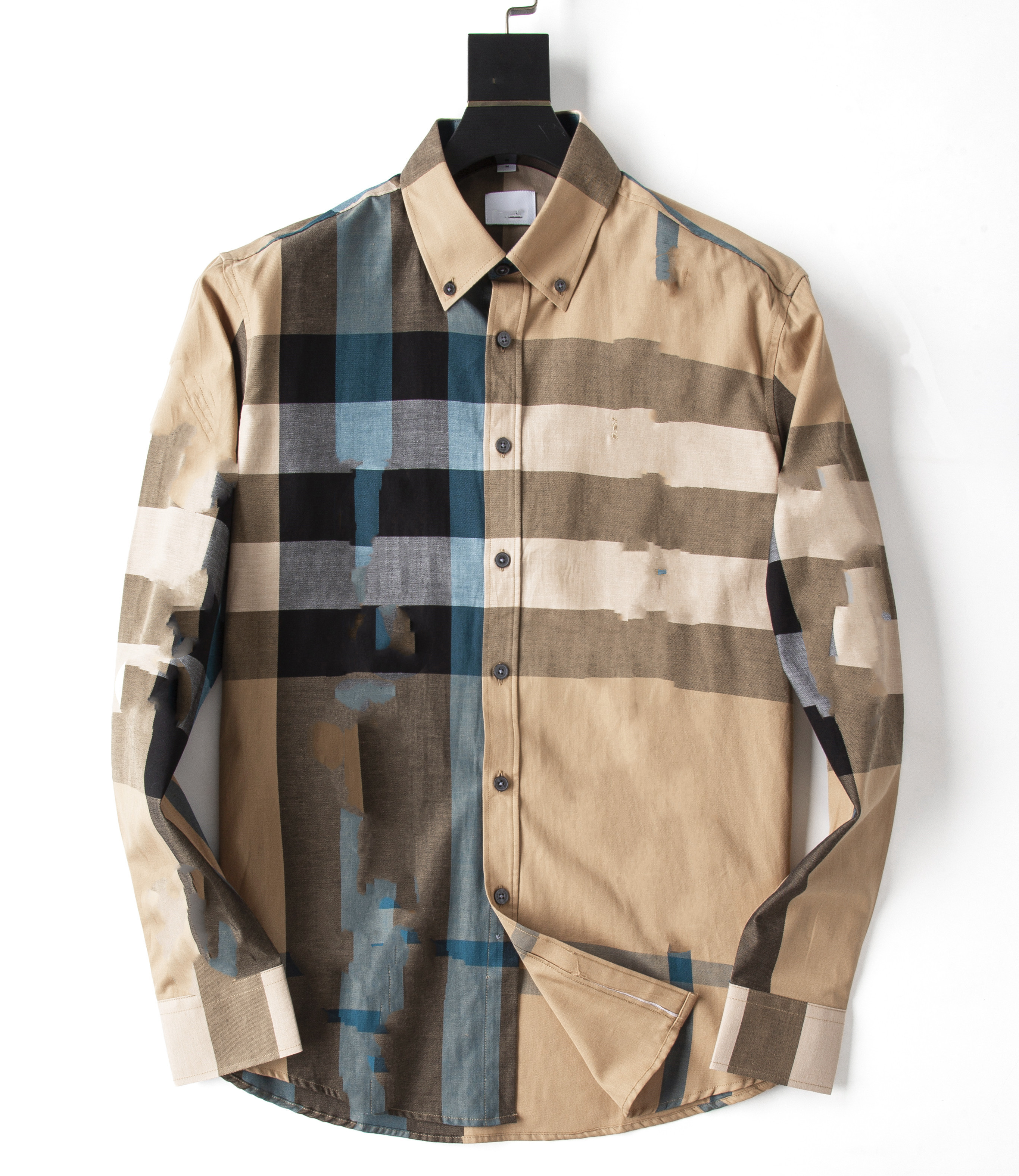 2021 Luxurys Designers Men's Business Casuals shirt men long sleeve striped slim fit masculina wine social male T-shirts fashion checked -3XL#42, Green
2021 Luxurys Designers Men's Business Casuals shirt men long sleeve striped slim fit masculina wine social male T-shirts fashion checked -3XL#42, Green