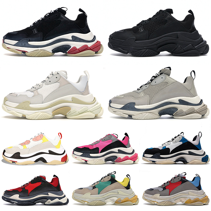 Triple S Luxurys Designers Shoes Mens Womens All White Black Red Pink Balencaiga Grey Retro Sports Designer Sneakers Trainers Casual Outdoor
Triple S Luxurys Designers Shoes Mens Womens All White Black Red Pink Balencaiga Grey Retro Sports Designer Sneakers Trainers Casual Outdoor