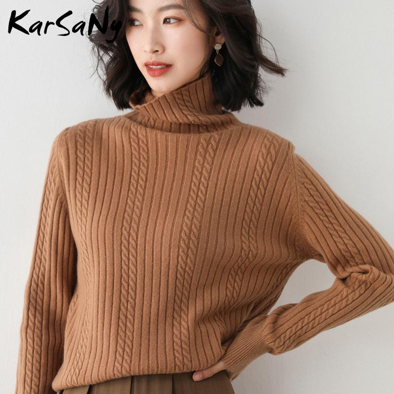 Women's Sweaters Women Winter Sweater Turtleneck Thick Loose Lazy Knit Autumn Warm White Oversize 2021 Pullover, White;black
Women's Sweaters Women Winter Sweater Turtleneck Thick Loose Lazy Knit Autumn Warm White Oversize 2021 Pullover, White;black