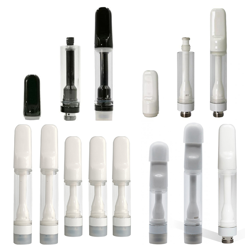 Atomizers Full Ceramic Cartridge 0.5ml/1.0ml Disposable Empty Carts Childproof Lead Free Snap Tops Thick Oil Glass Tank 510 Thread Vape Pen
Atomizers Full Ceramic Cartridge 0.5ml/1.0ml Disposable Empty Carts Childproof Lead Free Snap Tops Thick Oil Glass Tank 510 Thread Vape Pen