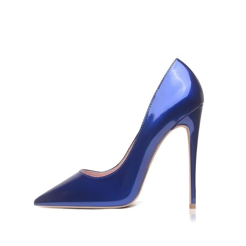 Dress Shoes GENSHUO Patent Leather Plus Size Woman Fashion Pointed Toe High Heel Pumps Sexy Slip On Stiletto Party Wedding, 12cm high heels
Dress Shoes GENSHUO Patent Leather Plus Size Woman Fashion Pointed Toe High Heel Pumps Sexy Slip On Stiletto Party Wedding, 12cm high heels