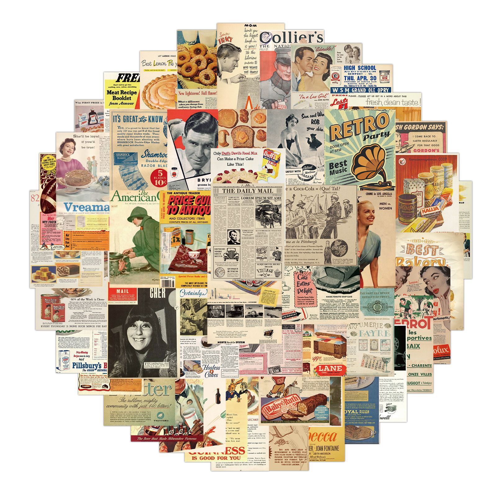 50 PCS Mixed European retro posters Graffiti skateboard Stickers For Car Laptop Fridge Helmet Pad Bicycle Bike Motorcycle PS4 book Guitar Pvc Decal, Multi colors
50 PCS Mixed European retro posters Graffiti skateboard Stickers For Car Laptop Fridge Helmet Pad Bicycle Bike Motorcycle PS4 book Guitar Pvc Decal, Multi colors