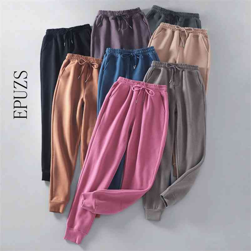 vintage High waist sweatpants women joggers korean white black cotton sweat pants trousers winter 210521, Blue
vintage High waist sweatpants women joggers korean white black cotton sweat pants trousers winter 210521, Blue