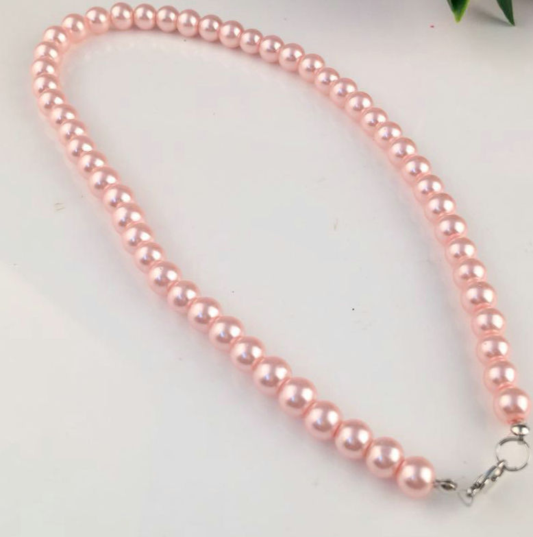 Single Jewelry Imitation Necklace Pearl 8mm Pearl Bib Statement Strand Jewellery Gift Fashion Chain Faux Womens Fine Short For Women Ebkqg, Silver
Single Jewelry Imitation Necklace Pearl 8mm Pearl Bib Statement Strand Jewellery Gift Fashion Chain Faux Womens Fine Short For Women Ebkqg, Silver