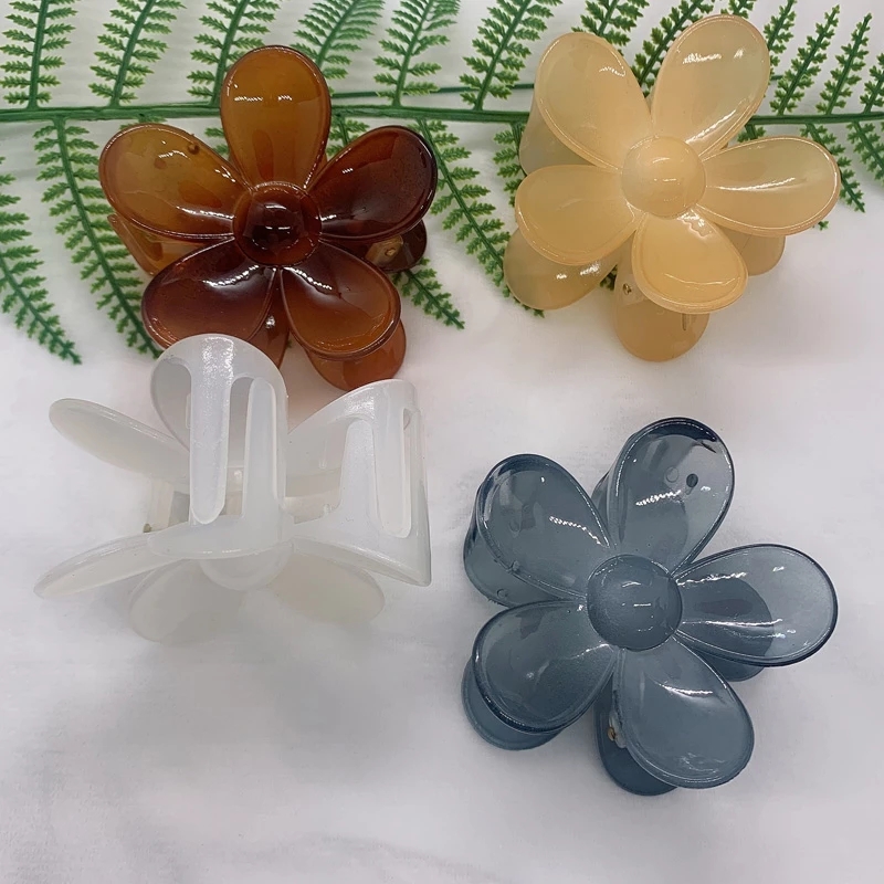2021 Fashion Big Blue Flower Plastic Hair Claws Pink Acrylic Hair Clip Claw Hairdressing Tool Hair Accessories for Women party
2021 Fashion Big Blue Flower Plastic Hair Claws Pink Acrylic Hair Clip Claw Hairdressing Tool Hair Accessories for Women party