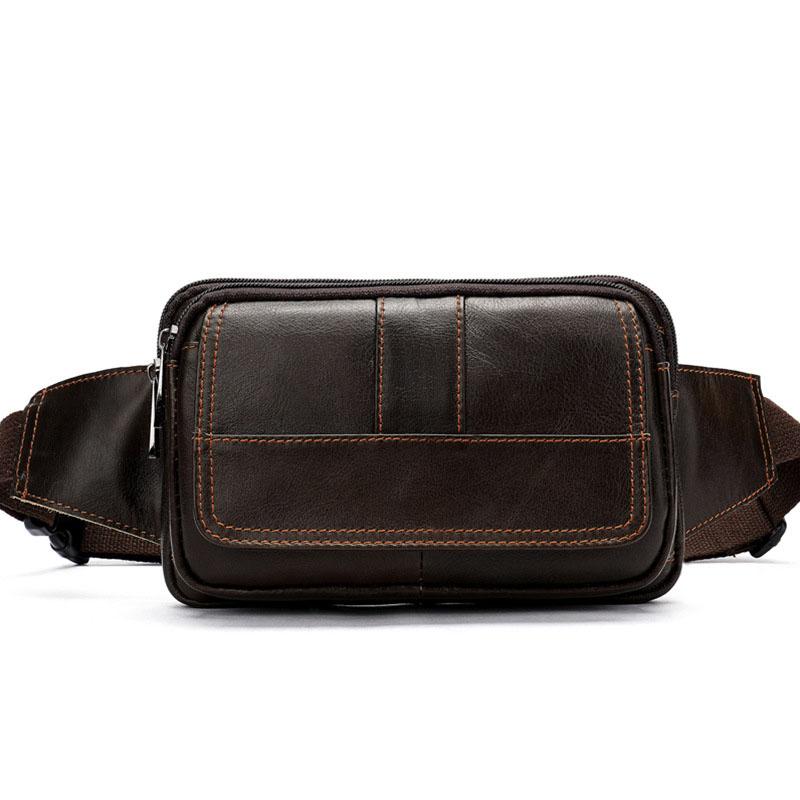 Waist Bags Leather Men's Running Bag Full-grain Outdoor Shoulder Chest Pack Retro, Brown
Waist Bags Leather Men's Running Bag Full-grain Outdoor Shoulder Chest Pack Retro, Brown