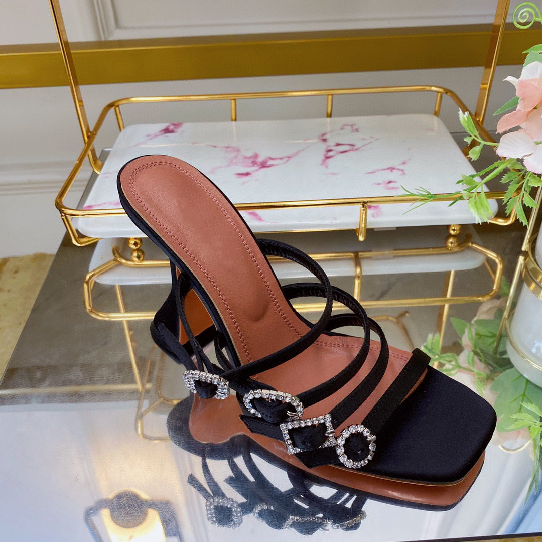 Casual Designer fashion women sandals real leather black satin crystal strappy high heels sandalias de las mujeres mujer 2021 shoes, Black 1
Casual Designer fashion women sandals real leather black satin crystal strappy high heels sandalias de las mujeres mujer 2021 shoes, Black 1