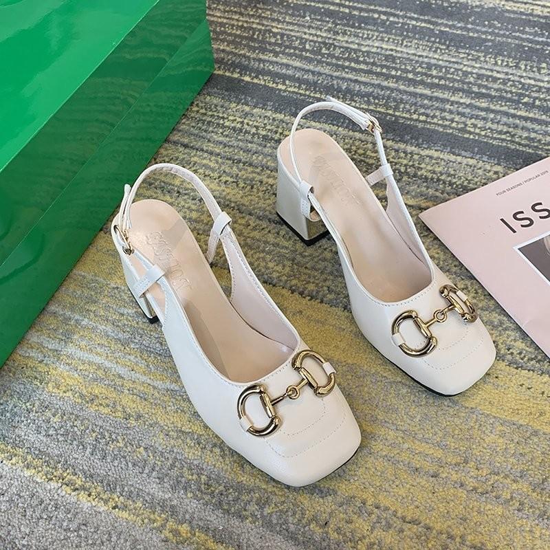 Designer Sandals Summer Ladies 2022 Flat Shoes Fashion Square Muller High Heels Mary Jane Red Pink Black White Loafers
Designer Sandals Summer Ladies 2022 Flat Shoes Fashion Square Muller High Heels Mary Jane Red Pink Black White Loafers