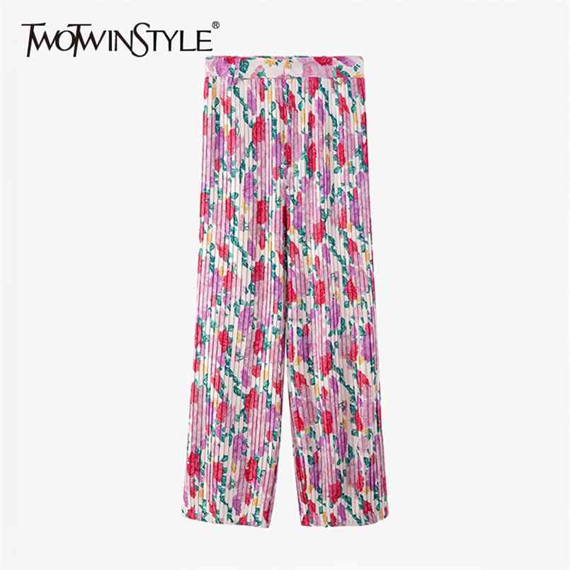 Vintage Print Ruched Pant For Women Elastic High Waist Full Length Straight Pants Females Summer Fashion Style 210521, Pink
Vintage Print Ruched Pant For Women Elastic High Waist Full Length Straight Pants Females Summer Fashion Style 210521, Pink