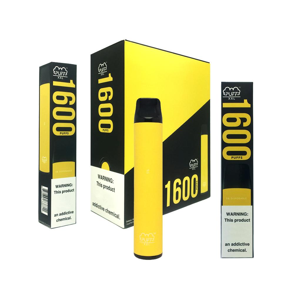 Puff XXL Disposable Vapes Electronic Cigarette 1600 Puffs Vape Device 1000mah capacity 6.5ml Puff is a classic one-time e-cigarette
Puff XXL Disposable Vapes Electronic Cigarette 1600 Puffs Vape Device 1000mah capacity 6.5ml Puff is a classic one-time e-cigarette