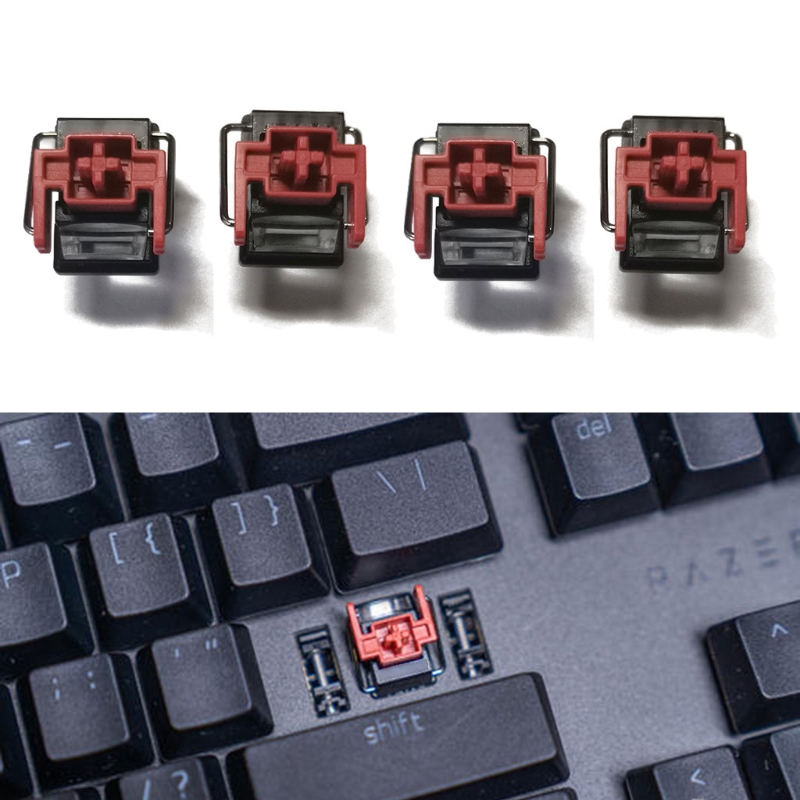 4Pcs Optical Switches Hot Swap Switch for razer Huntsman Elite Gaming Mechanical Keyboard Switches