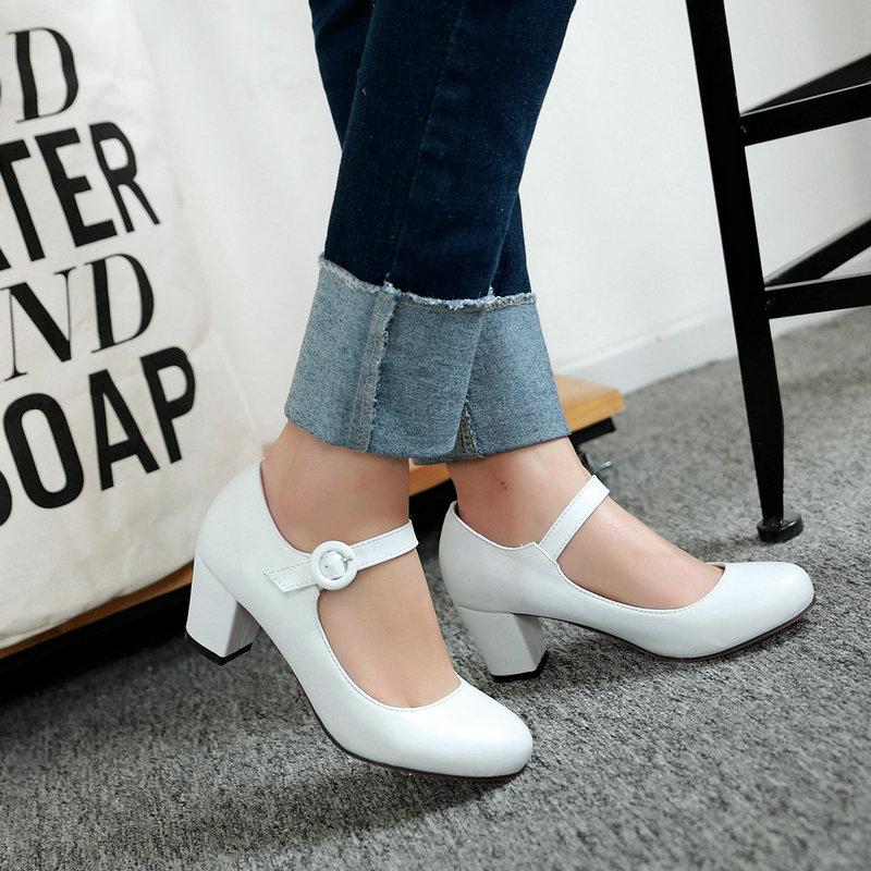 Sianie Tianie 2021 Spring Autumn White Beige Round Toe 6cm Thick High Heels Buckle Strap Lady Mary Jane Shoes Pumps Size 42 43 Dress, Pink
Sianie Tianie 2021 Spring Autumn White Beige Round Toe 6cm Thick High Heels Buckle Strap Lady Mary Jane Shoes Pumps Size 42 43 Dress, Pink