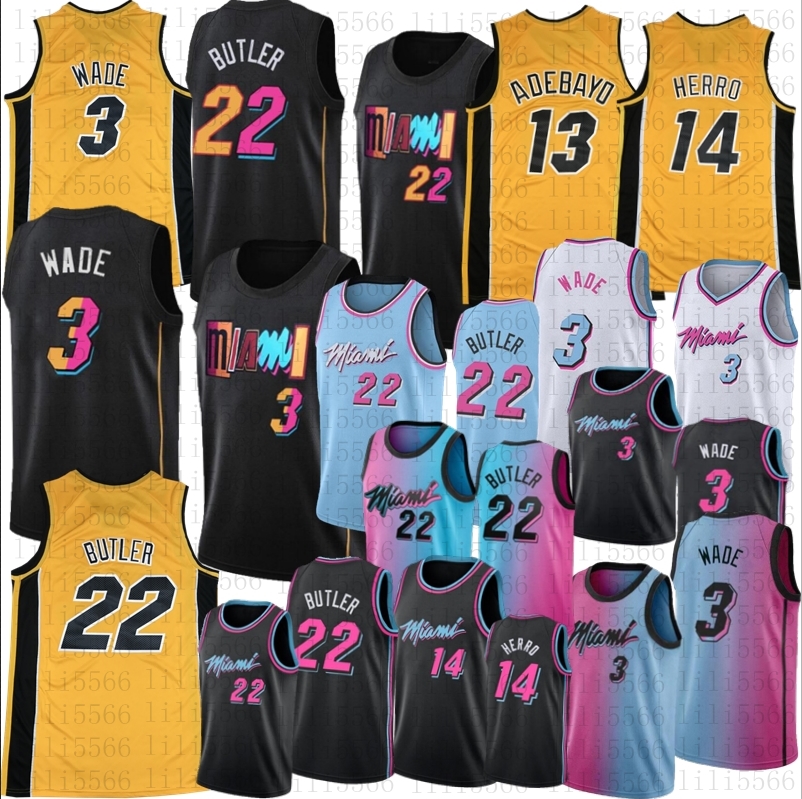 22 Butler Miamis Basketball Jerseys Jimmy Dwayne Dwyane 3 Wade Bam 14 Tyler Herro Adebayo 2021 city Men Stitched Jersey, Black;red
22 Butler Miamis Basketball Jerseys Jimmy Dwayne Dwyane 3 Wade Bam 14 Tyler Herro Adebayo 2021 city Men Stitched Jersey, Black;red
