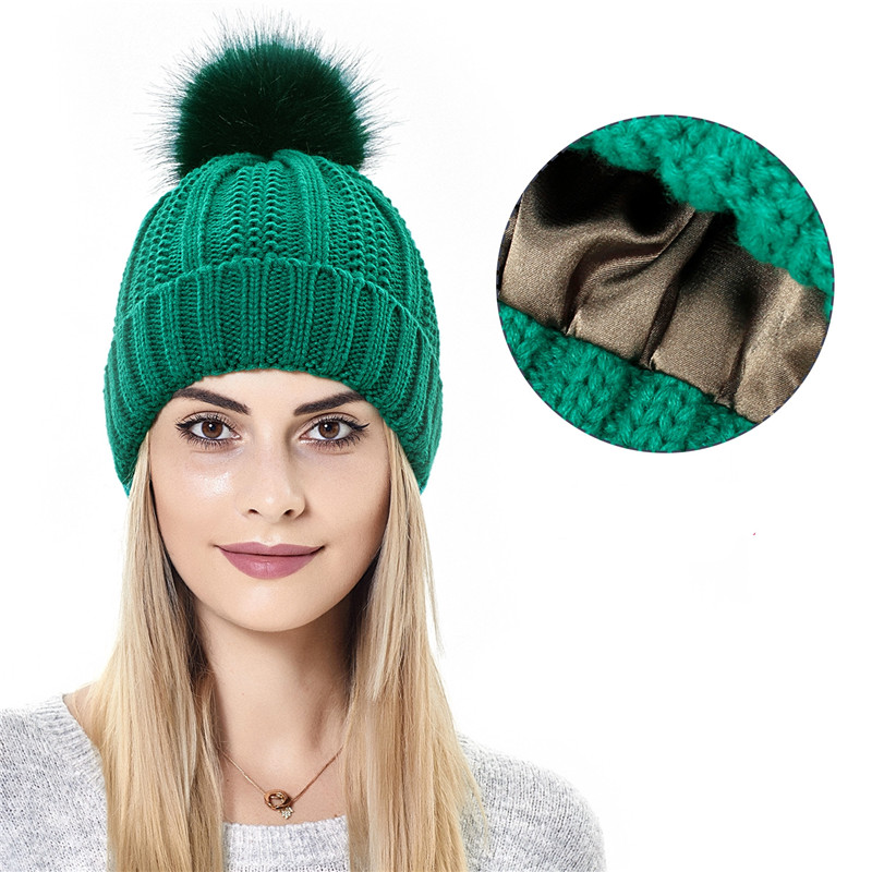 Acrylic Rib Knitted Pom Beanies With Warm Smooth Lining Protect Hairstyle Ladies Plain Winter Slouchy Hats Yellow Wine Red Black Beige White Green Grey 8 Colors
Acrylic Rib Knitted Pom Beanies With Warm Smooth Lining Protect Hairstyle Ladies Plain Winter Slouchy Hats Yellow Wine Red Black Beige White Green Grey 8 Colors
