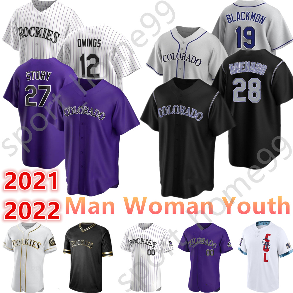 2021 Custom 28 Nolan Arenado 19 Charlie Blackmon Jersey 27 Trevor Story 49 Antonio Senzatela 7 Brendan Rodgers Man Woman Youth Kids Baseball Jerseys, Blue;black
2021 Custom 28 Nolan Arenado 19 Charlie Blackmon Jersey 27 Trevor Story 49 Antonio Senzatela 7 Brendan Rodgers Man Woman Youth Kids Baseball Jerseys, Blue;black