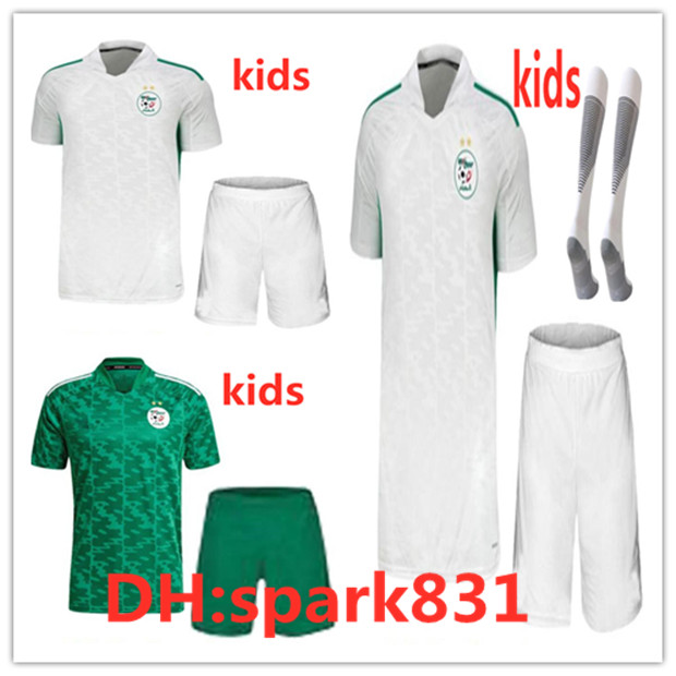 Kids Algeria Soccer Jerseys 2021 2022 enfant home away football kit MAHREZ ATAL SLIMANI BRAHIMI BENNACER kits Maillot de foot Uniforms, Kit no socks 1
Kids Algeria Soccer Jerseys 2021 2022 enfant home away football kit MAHREZ ATAL SLIMANI BRAHIMI BENNACER kits Maillot de foot Uniforms, Kit no socks 1