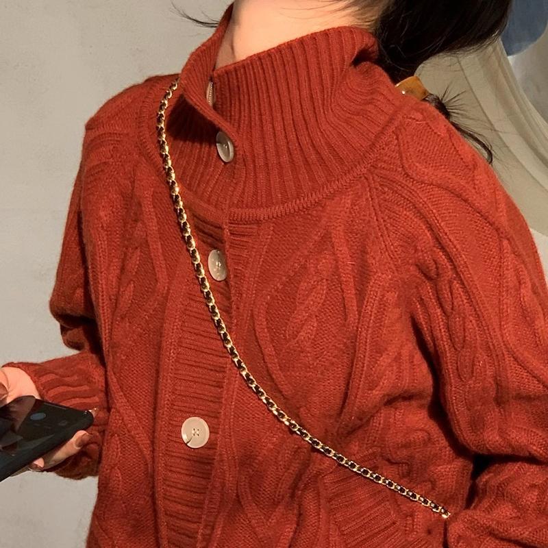 Women's Knits & Tees Limiguyue Autumn Twisted Rhombus Women Cardigan Turn-Down Collar Knitting Sweater Vintage Long Sleeve Tops S-XL Loose C, White
Women's Knits & Tees Limiguyue Autumn Twisted Rhombus Women Cardigan Turn-Down Collar Knitting Sweater Vintage Long Sleeve Tops S-XL Loose C, White